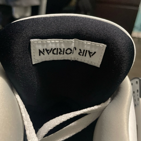 Air Jordan White and Black Sneakers main image 5